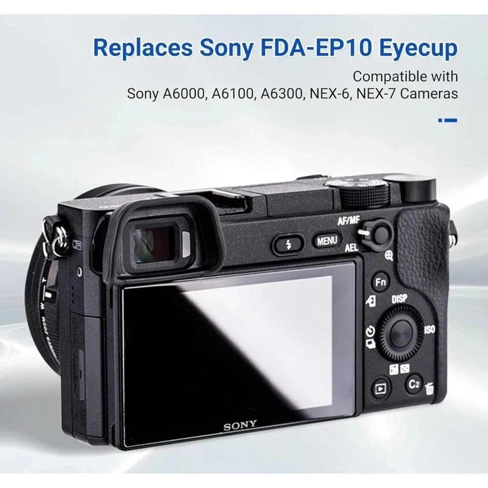 Sony OEM Viewfinder Eyecup Eyepiece Black For Alpha A6000 NEX-7 NEX-6 FDA-EP10